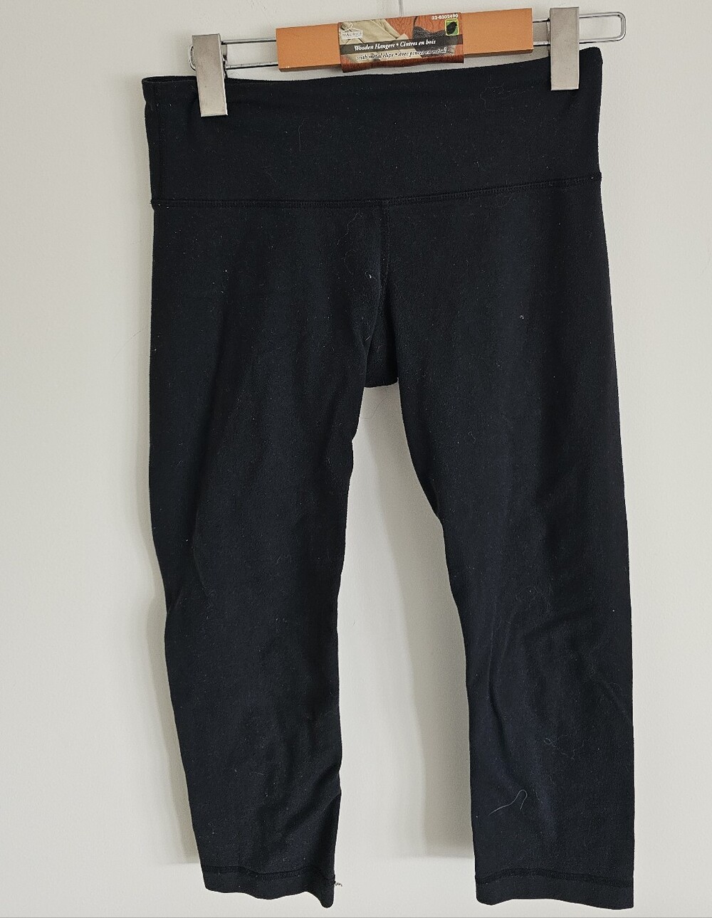lululemon athletica Black Capri Leggings